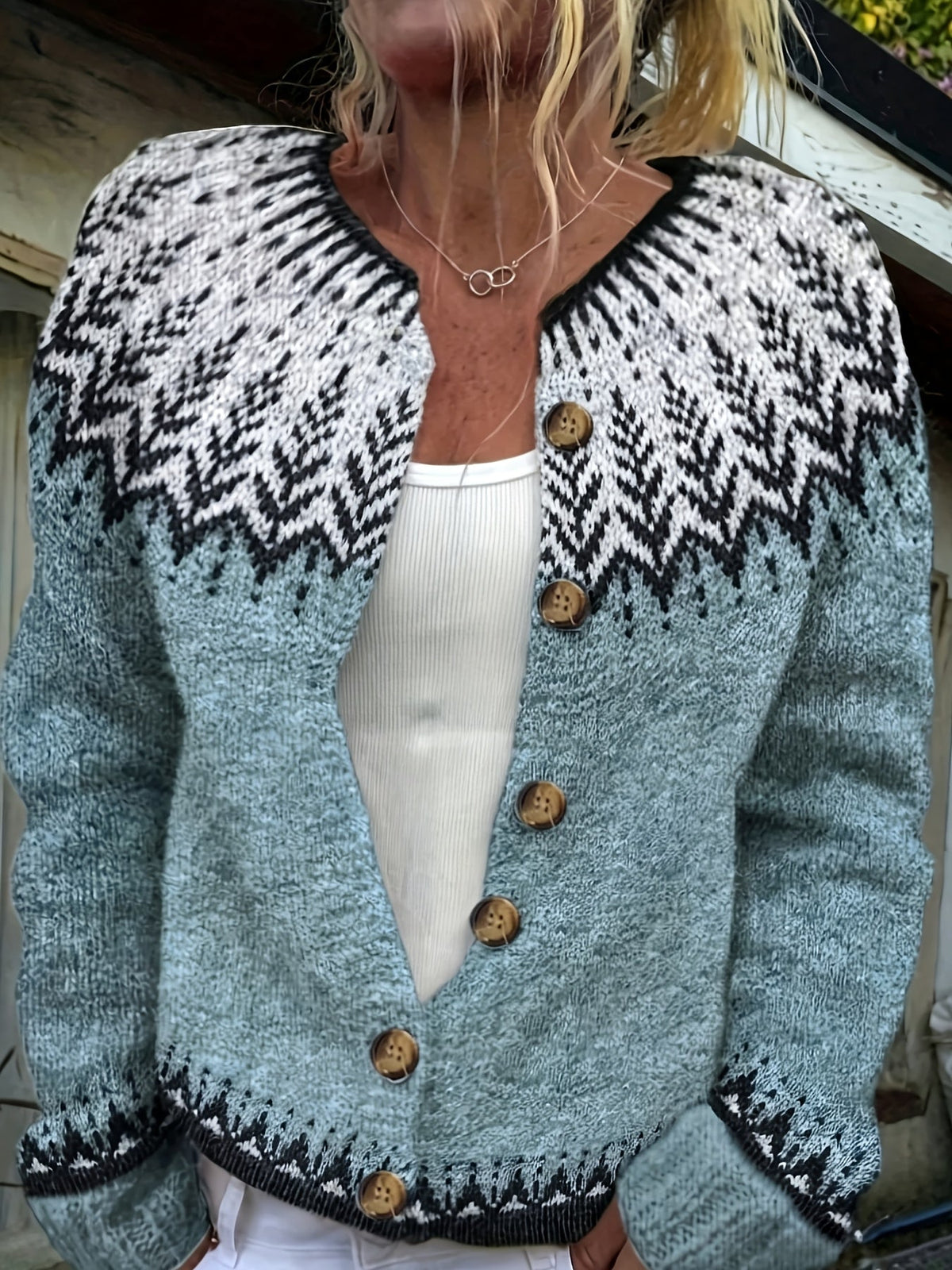 Sara - Jersey de lana merino