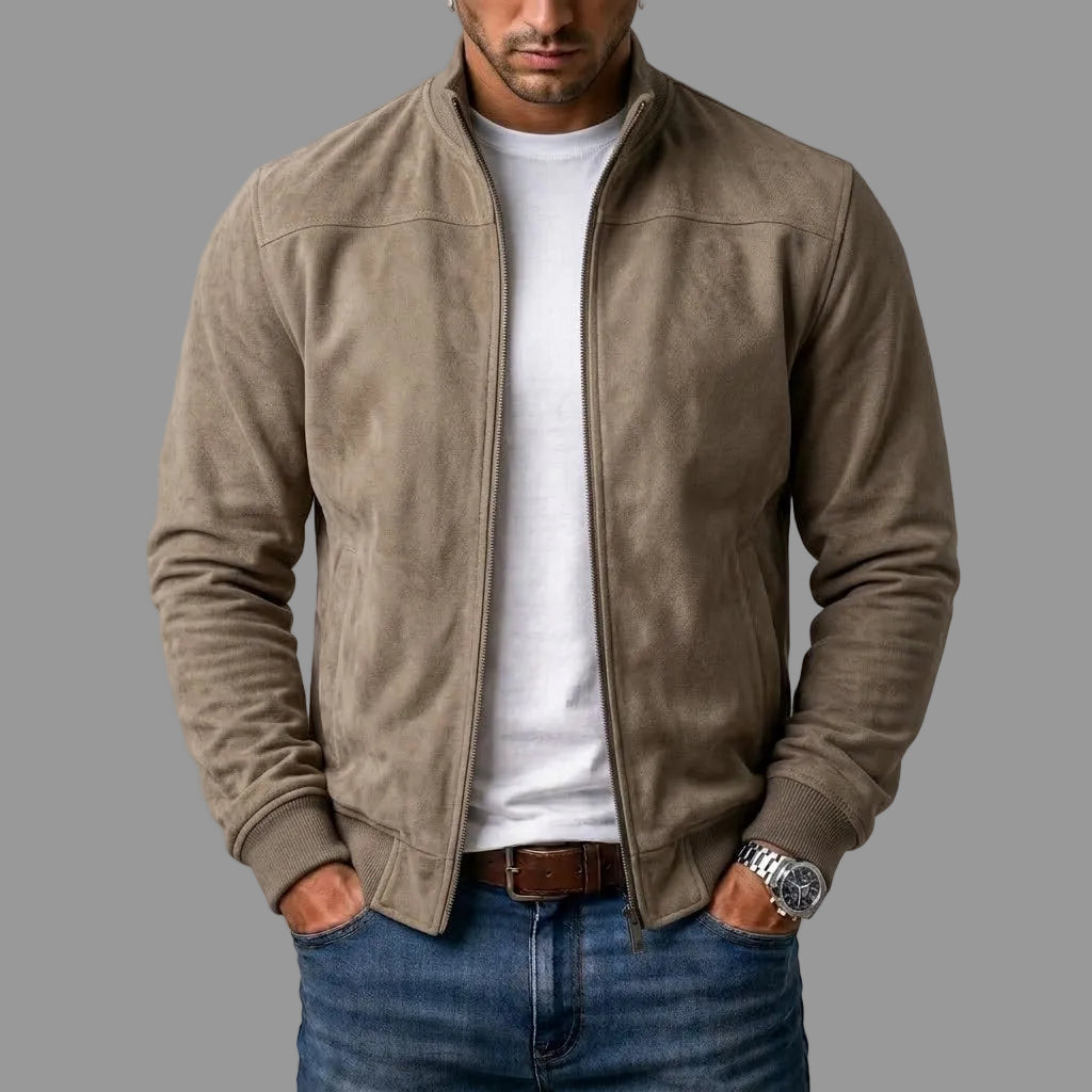 Marco | Cazadora bomber de ante