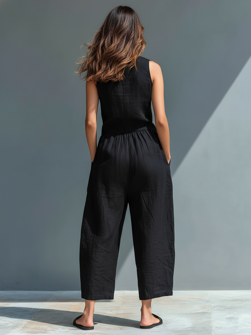 Vittoria | Mono negro minimalista