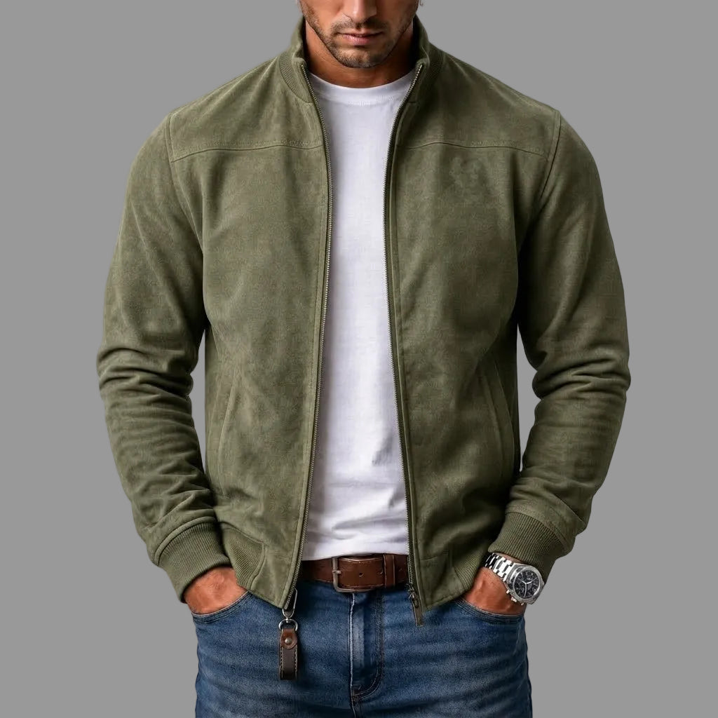 Marco | Cazadora bomber de ante