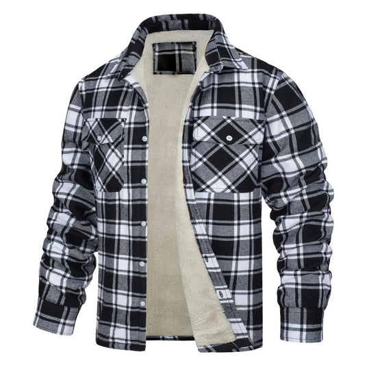Alberto | Chaqueta cálida de cuadros