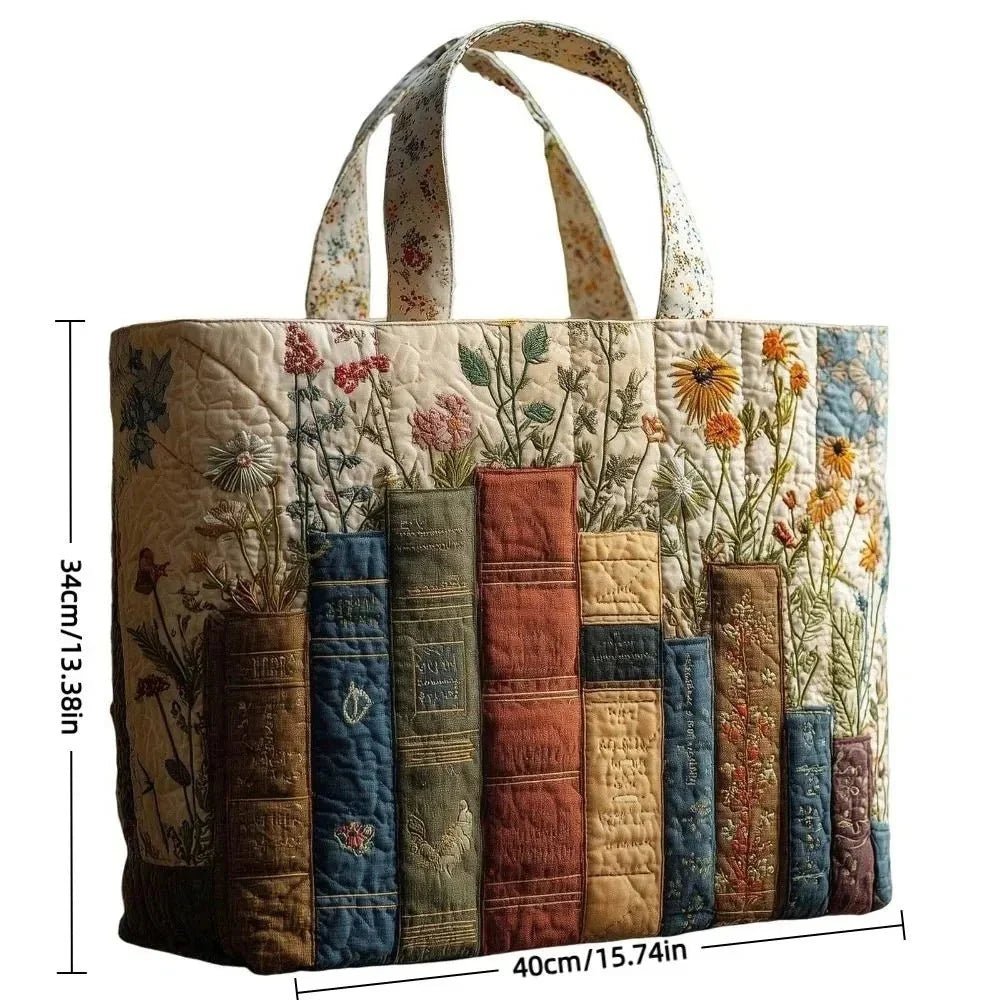 Bolso Tote Vintage Acolchado y Ligero para Mujer