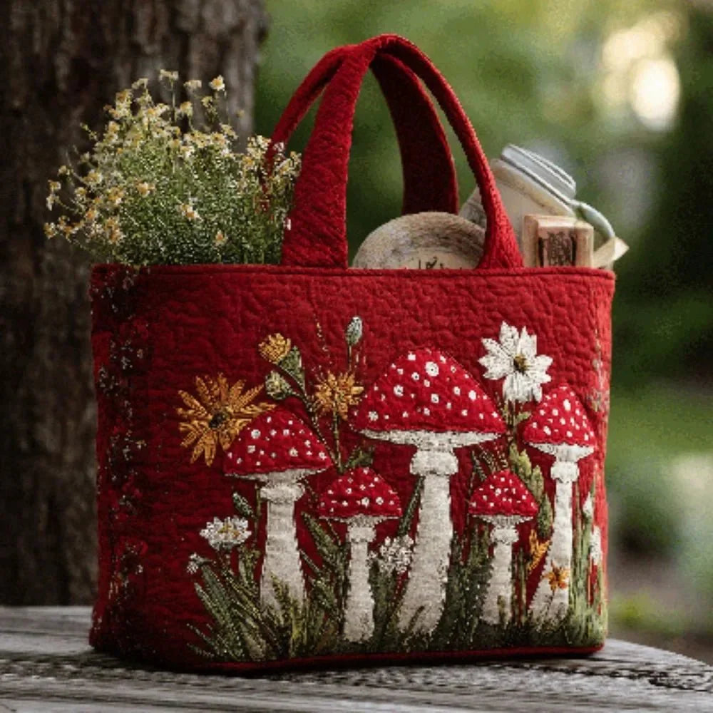 Bolso Tote Vintage Acolchado y Ligero para Mujer