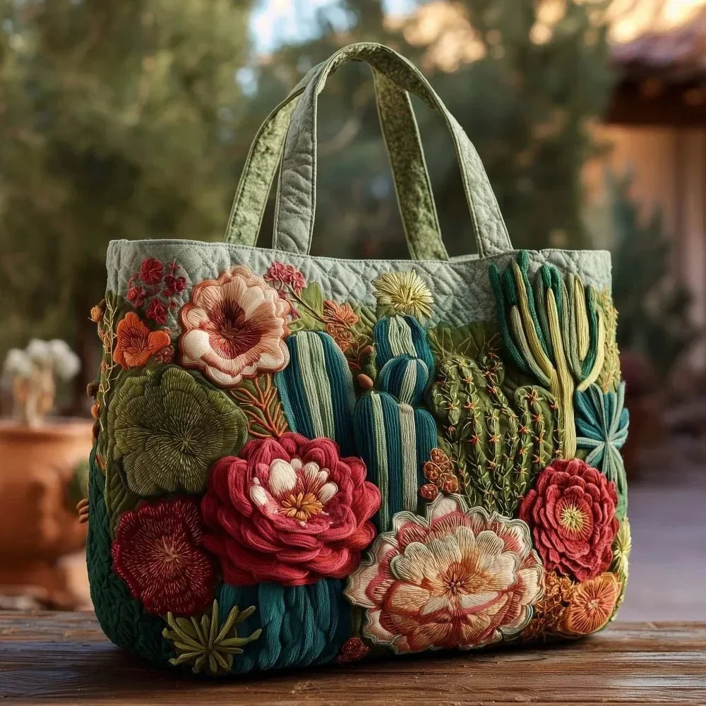 Bolso Tote Vintage Acolchado y Ligero para Mujer