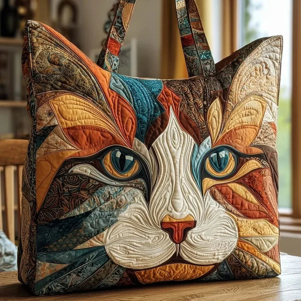 Bolso Tote Vintage Acolchado y Ligero para Mujer
