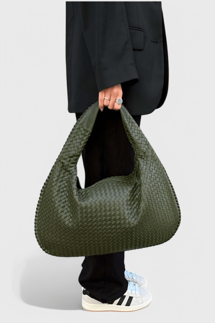 Bolso de Hombro Tejido Tilly