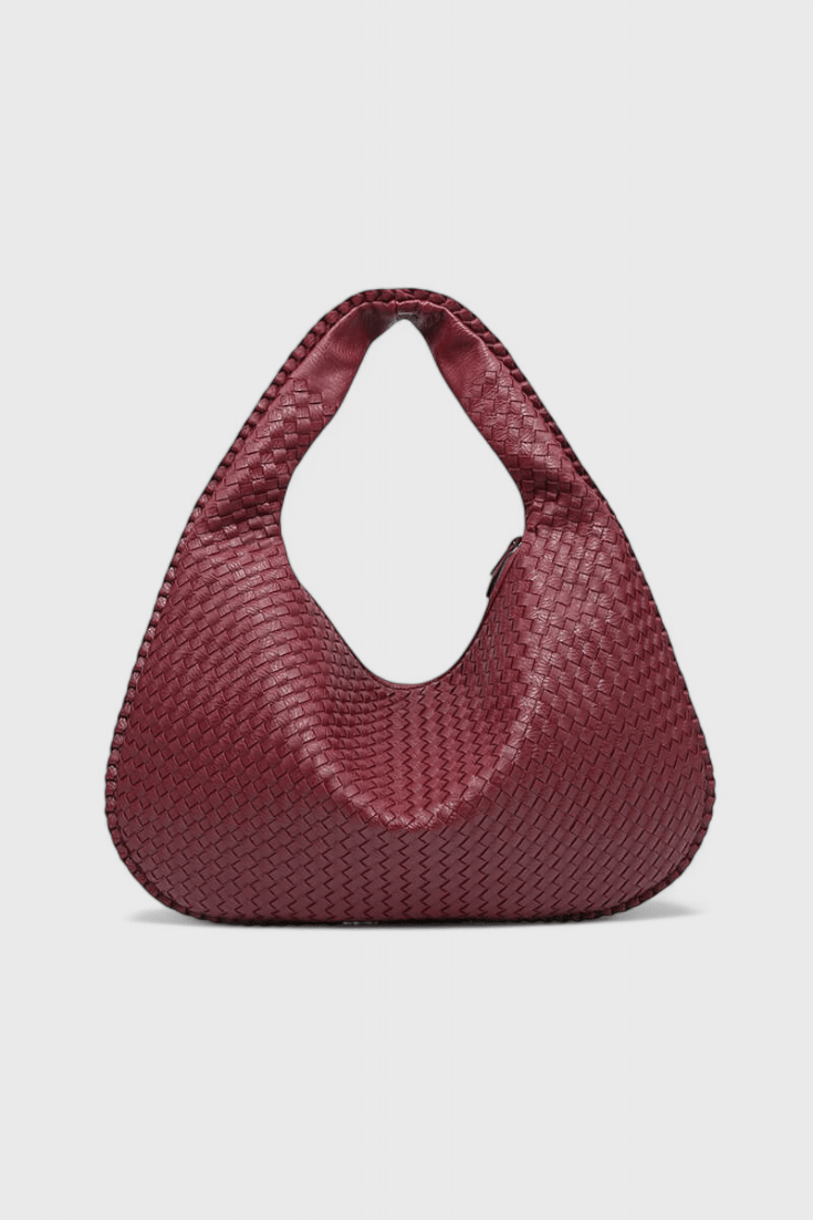 Bolso de Hombro Tejido Tilly