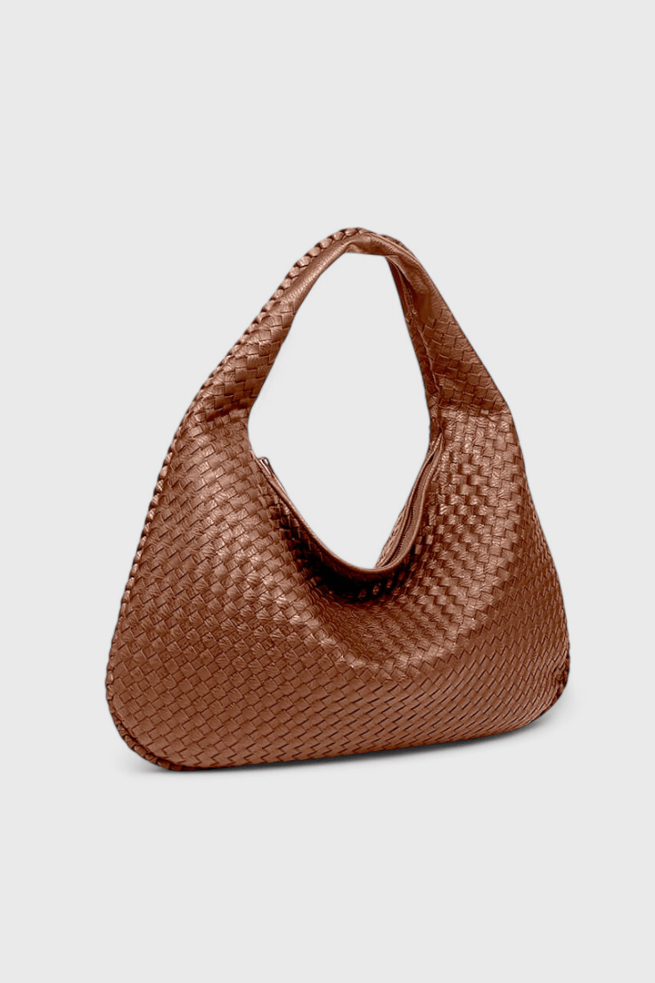 Bolso de Hombro Tejido Tilly