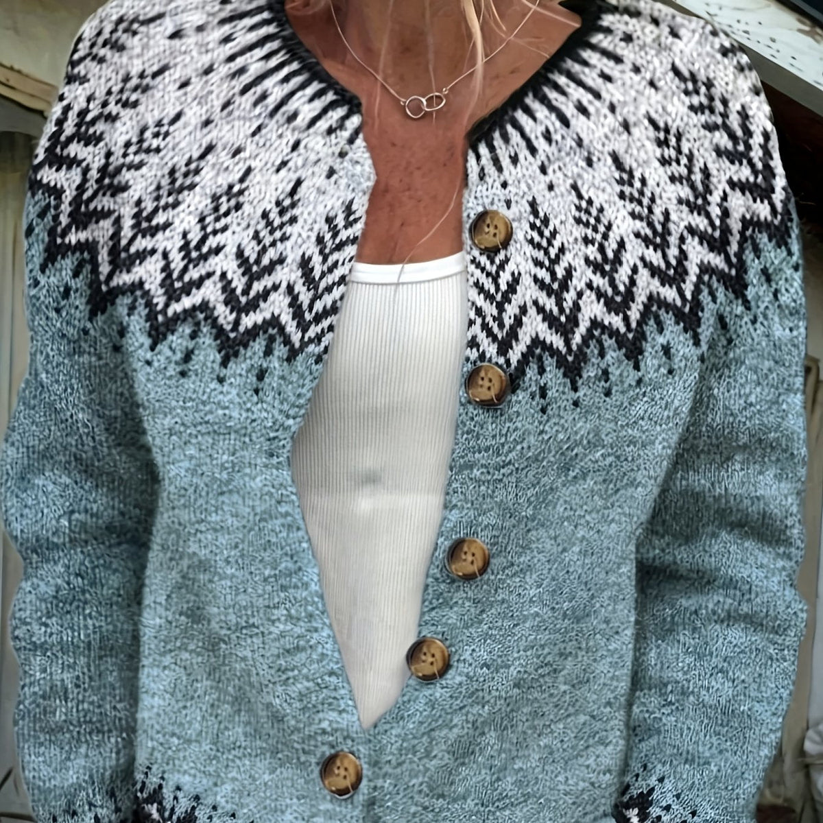 Sara - Jersey de lana merino