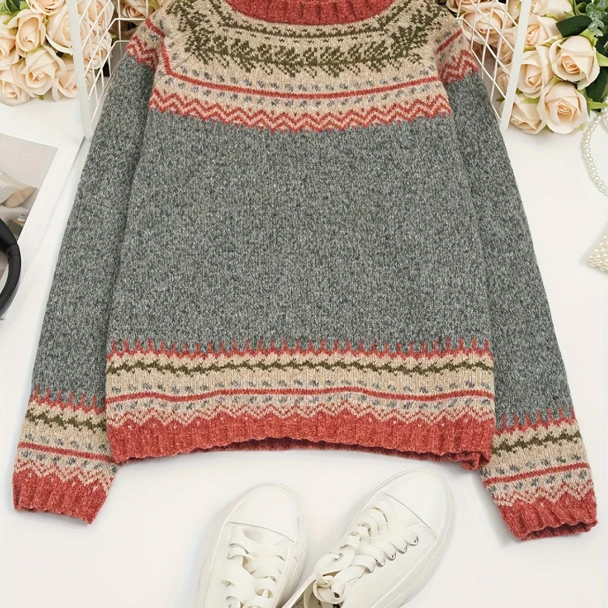 Elena - Jersey de lana merino
