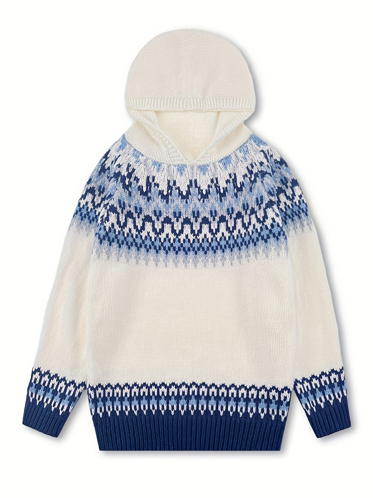 Nerea - Jersey con capucha - Jacquard