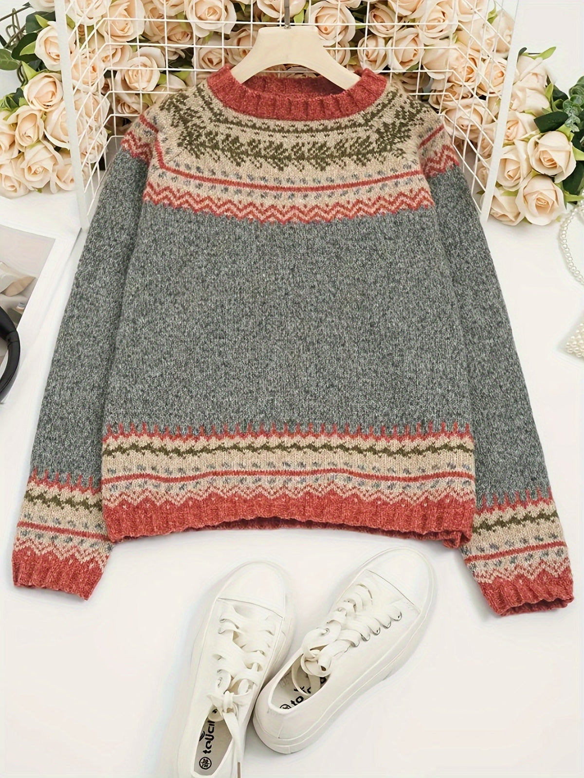 Elena - Jersey de lana merino