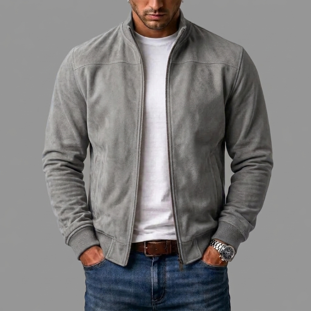 Marco | Cazadora bomber de ante
