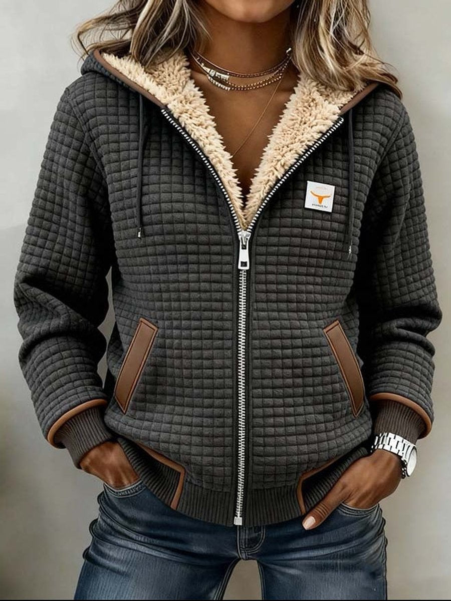 Chaqueta acolchada con capucha Camille