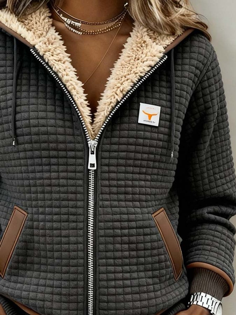 Chaqueta acolchada con capucha Camille