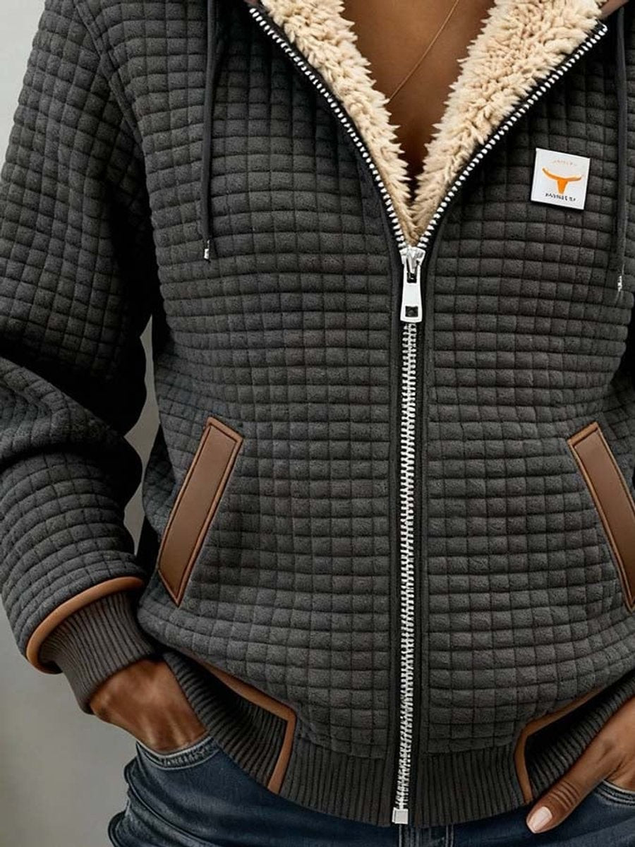 Chaqueta acolchada con capucha Camille